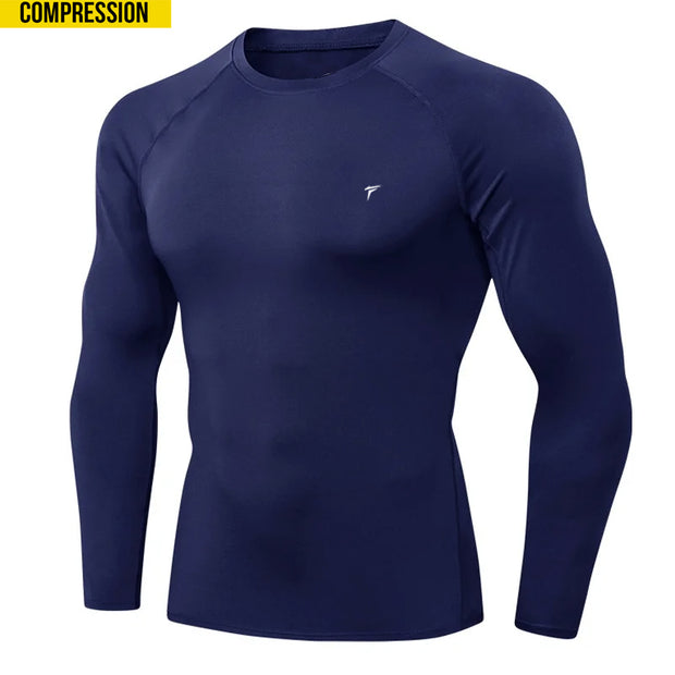 Full Sleeve Navy Compression Tee
