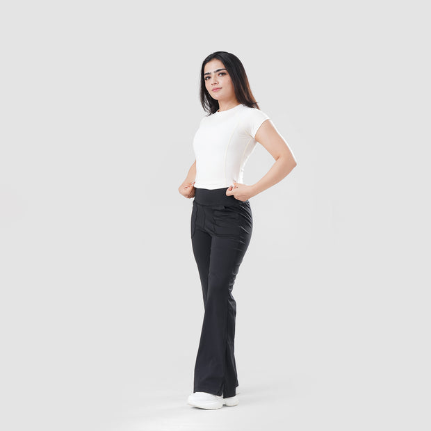 Tf-Biege Signature Series Cap Sleeve Fitted Top