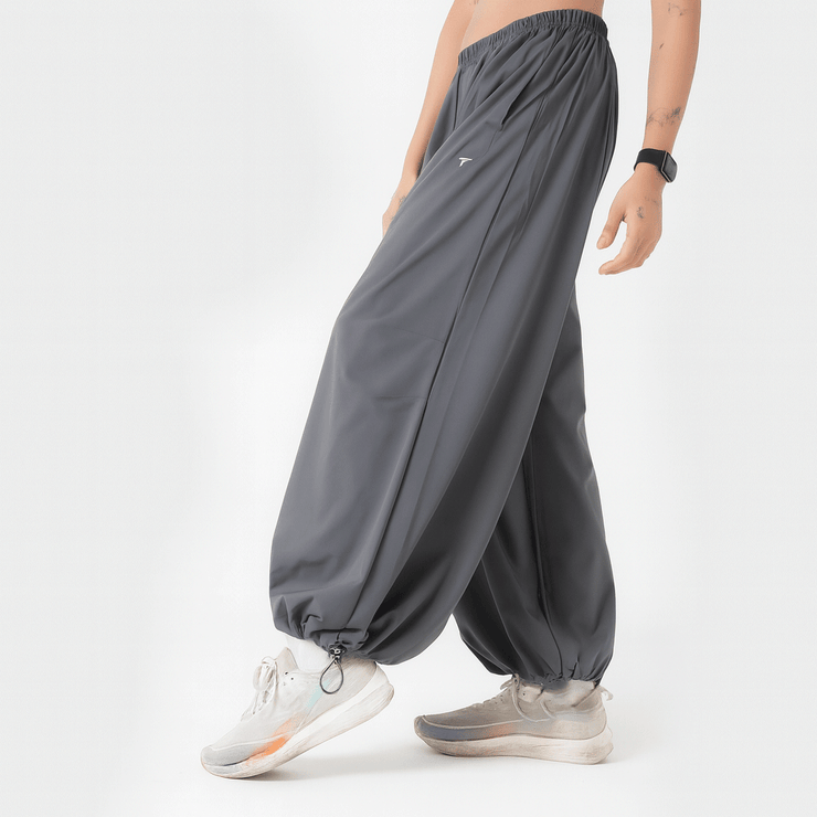Tf-Premium Grey Baggy Flow Training Women Bottoms