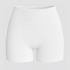 Tf-Premium White Women Biker Shorts
