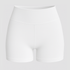 Tf-Premium White Women Biker Shorts