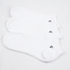 Pack of 3 White Ankle Socks