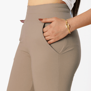 Tf-Khaki Everyday Exclusive Ribbed Pants