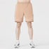 Tf-Premium Beige Essential Shorts With Piping