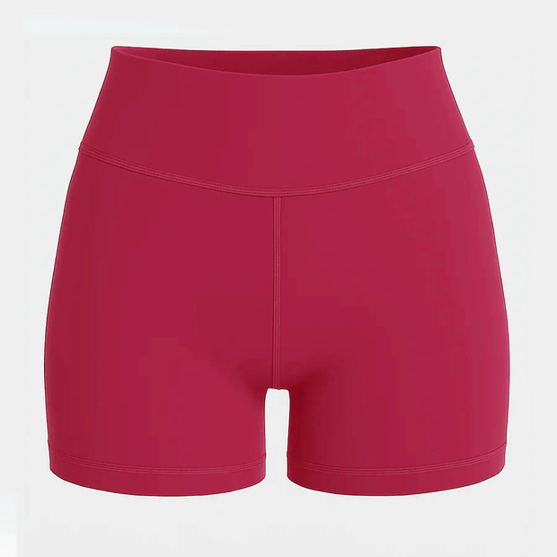 Tf-Premium Maroon Women Biker Shorts