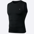 Tf-Black Sleeveless Compression Top