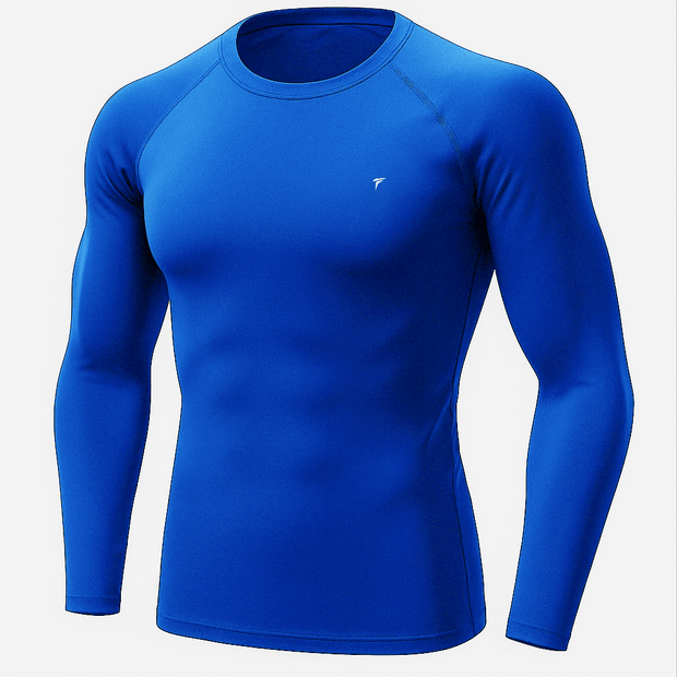Full Sleeve Royal Blue Compression Tee