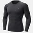 Full Sleeve Charcoal Compression Tee