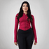 Tf-Ultra Premium Maroon Compression Zipper Top