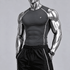 Tf-Premium Charcoal Apex Sleeveless Compression Top