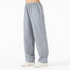 Tf-Premium Steel Grey Wide Leg Double Piping Bottoms