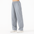 Tf-Premium Steel Grey Wide Leg Double Piping Bottoms