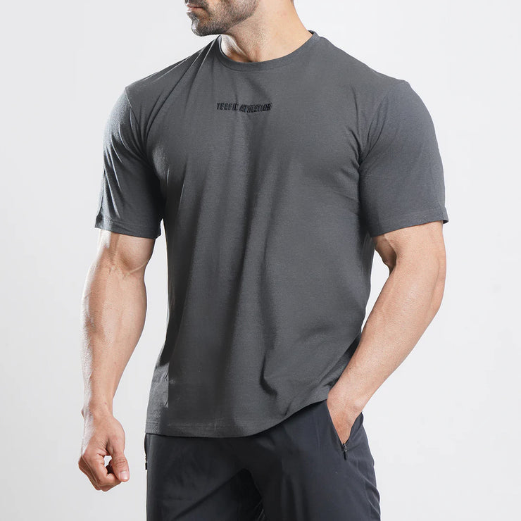 Tf-Charcoal OverSize Athletic Tee
