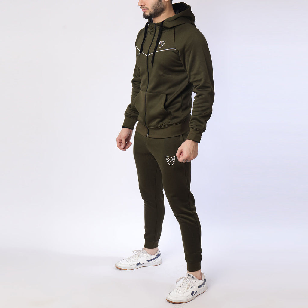 Olive tracksuit cheap