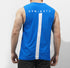 Tf-Royal Blue Premium Mesh Sleeveless Top