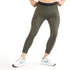 Tf-Olive Green Short Length Training Compression Pants