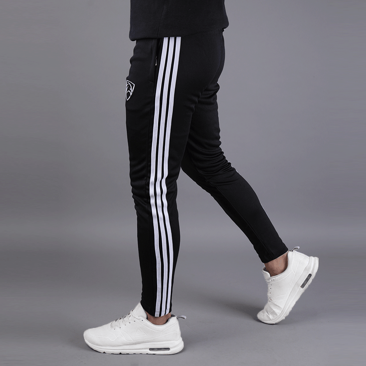 Three Stripes Black Hawk Series Bottom - TeeFit Fashion
