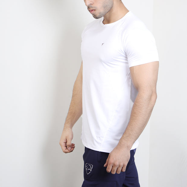 Tf-White Alpha Training Tee