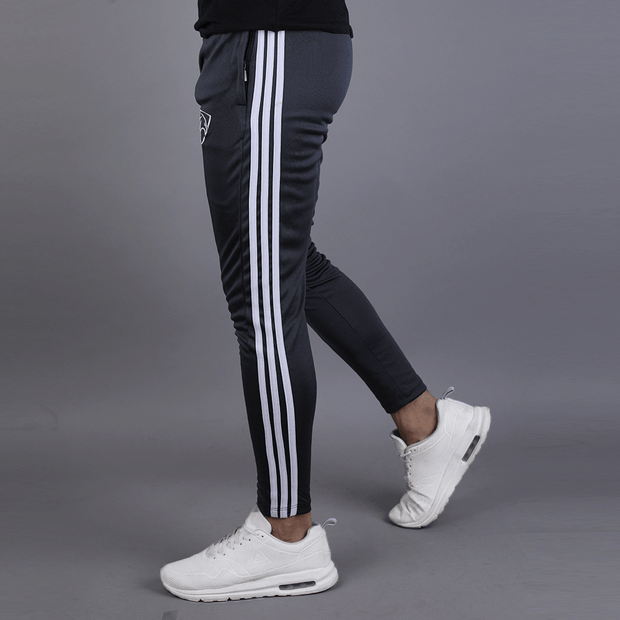 Three Stripes Charcoal Hawk Series Bottom - TeeFit Fashion