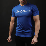 Blue Teefit Athletics Basic Tee