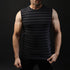 Dark Striper Sleeveless Top