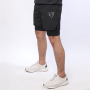 Black Micro Premium Compression Shorts