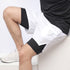 White/Black Micro Premium Compression Shorts