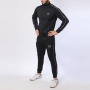 Black Double Piping Tracksuits
