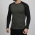 Olive & Black Raglan Tee