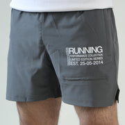 Tf-Grey Running Utility Shorts