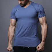 Teal Blue Half Sleeve Tee - TeeFit Fashion