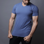 Teal Blue Half Sleeve Tee - TeeFit Fashion