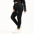 Tf-Black High Waisted Women Trouser