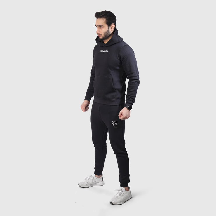 Black Premium Basic Pull Over Tracksuit