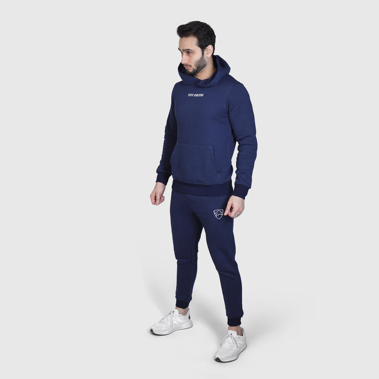 Navy Premium Basic Pull Over Tracksuit