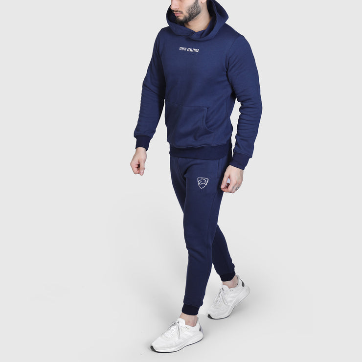 Navy Premium Basic Pull Over Tracksuit