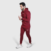 Maroon Premium Basic Pull Over Tracksuit