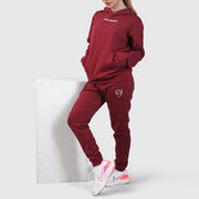 Maroon Unisex Premium Pull Over Tracksuit