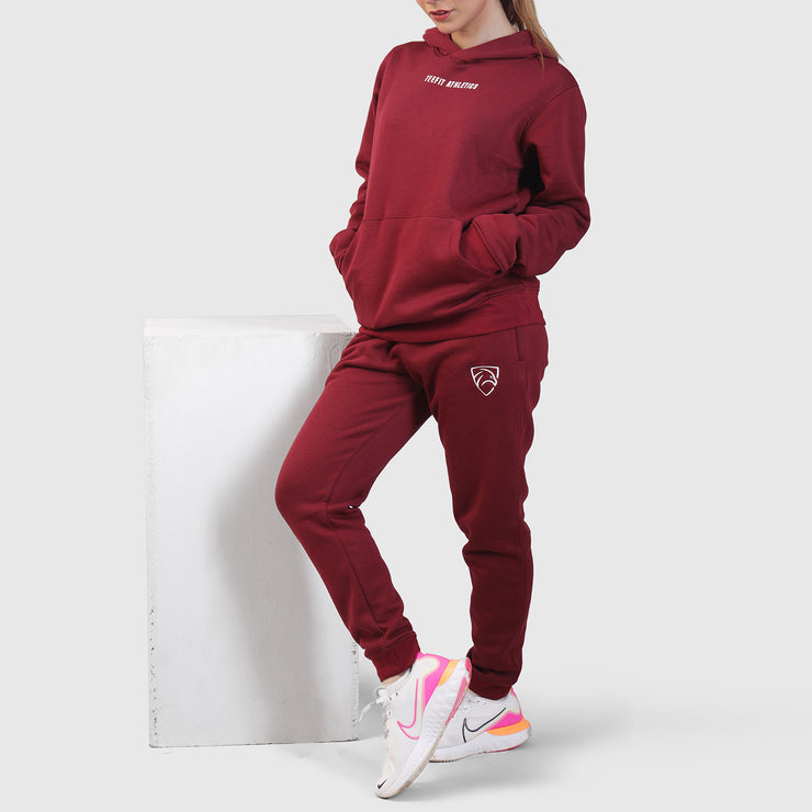 Maroon Unisex Premium Pull Over Tracksuit