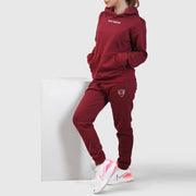 Maroon Unisex Premium Pull Over Tracksuit