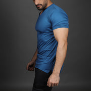 Tf-Teal Blue Ultimate Premium V-Neck Tee