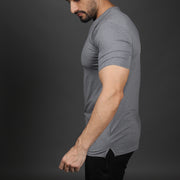 Tf-Super Grey Ultimate Premium V-Neck Tee