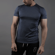 Quick Dry Prussian Blue Tee - TeeFit Fashion