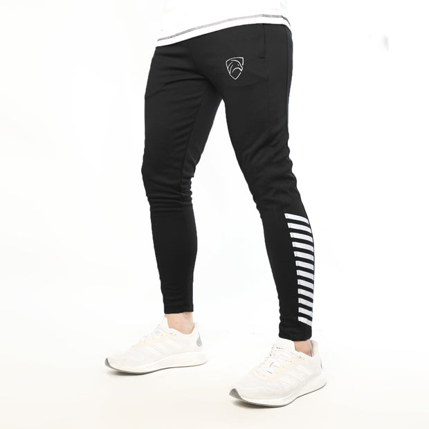 Tf-Black Hawk Bottom With White Stripes