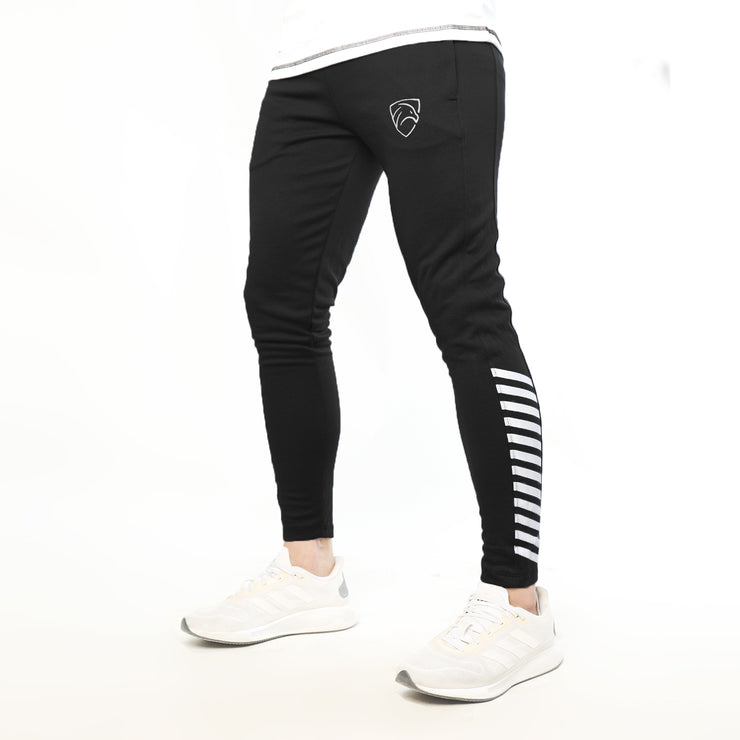 Tf-Black Hawk Bottom With White Stripes