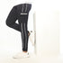 Iconic Light Black Lycra Terry Bottoms