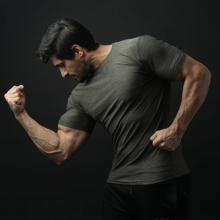 Olive Green Ultimate Performance Compression Tee