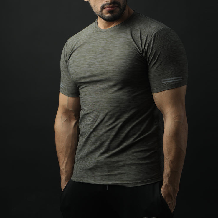 Olive Green Ultimate Performance Compression Tee