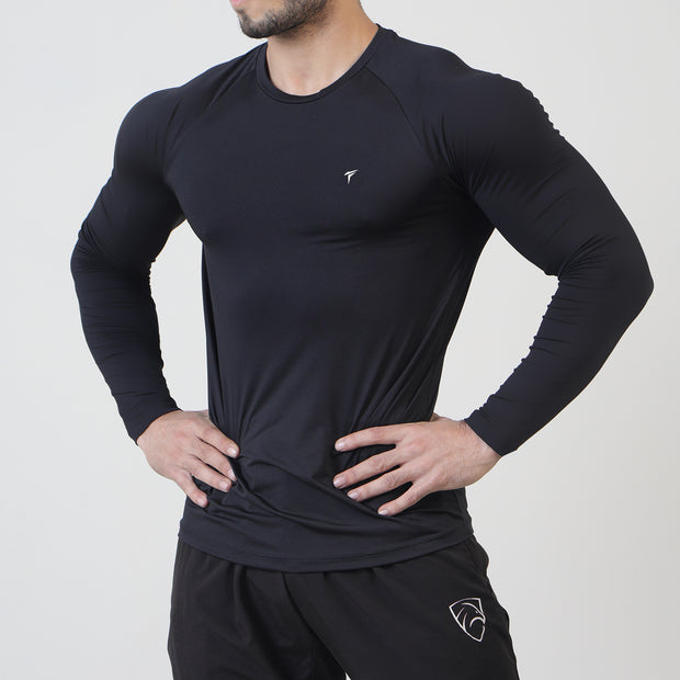 Tf-Full Sleeve Black Alpha Tee
