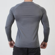 Tf-Full Sleeve Charcoal Alpha Tee